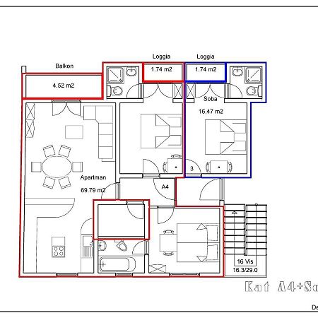 Apartments And Rooms Bova باشْكا المظهر الخارجي الصورة