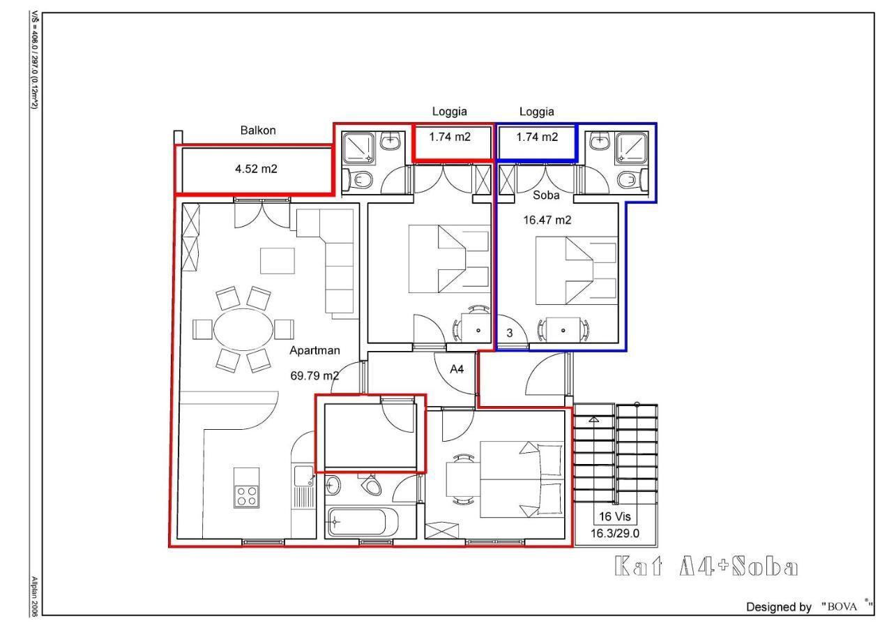 Apartments And Rooms Bova باشْكا المظهر الخارجي الصورة